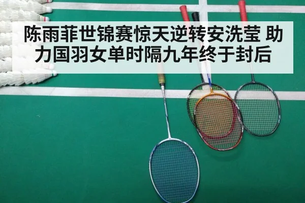 陈雨菲世锦赛惊天逆转安洗莹 助力国羽女单时隔九年终于封后